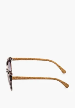 Ciemnoszare Okulary Przeciwsłoneczne Klasyczne z Cienkimi Oprawkami Cucanne