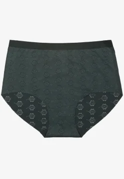 Ciemnozielona Bielizna Modelująca Majtki High Waist Lilialira