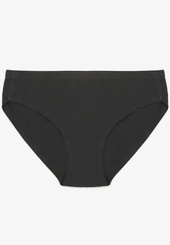 Ciemnozielone Majtki Figi z Bawełny Zdobione Tłoczonym Wzorem Annalesa