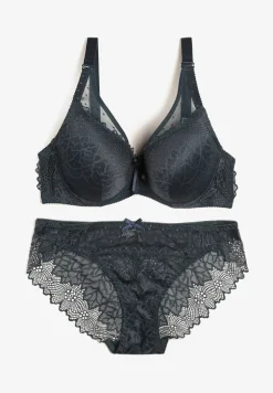 Ciemnozielony 2-częściowy Komplet z Biustonoszem i Majtkami Ophani