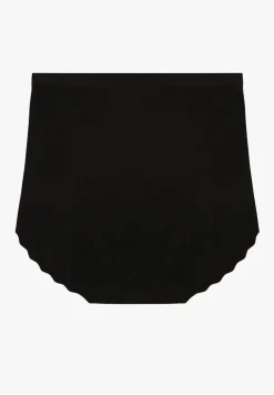 Czarna Bezszwowa Bielizna modelująca Majtki High Waist Falawena