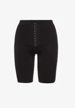 Czarna Bielizna modelująca Majtki Typu Szorty High Waist Liradelle