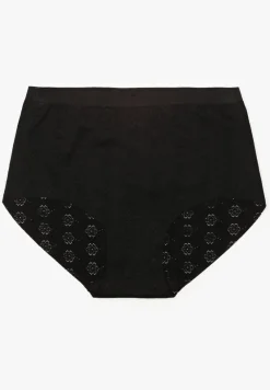 Czarna Bielizna Modelująca Majtki High Waist Lilialira