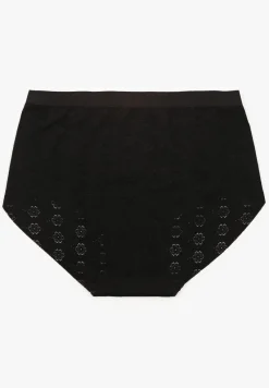 Czarna Bielizna Modelująca Majtki High Waist Lilialira