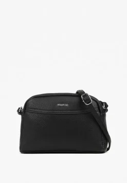 Czarna Klasyczna Torebka Listonoszka Genselle