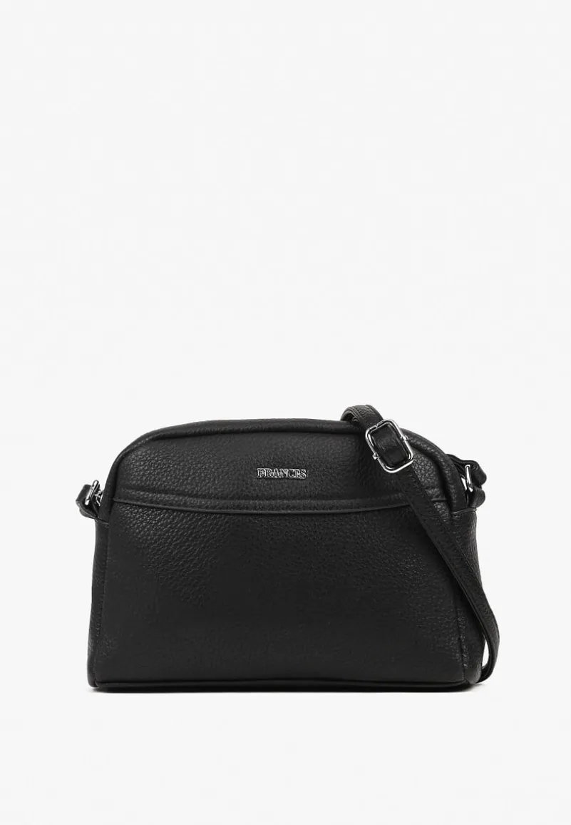 Czarna Klasyczna Torebka Listonoszka Genselle