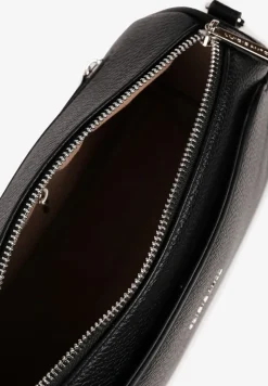 Czarna Prostokątna Torebka Typu Listonoszka Nalimisse