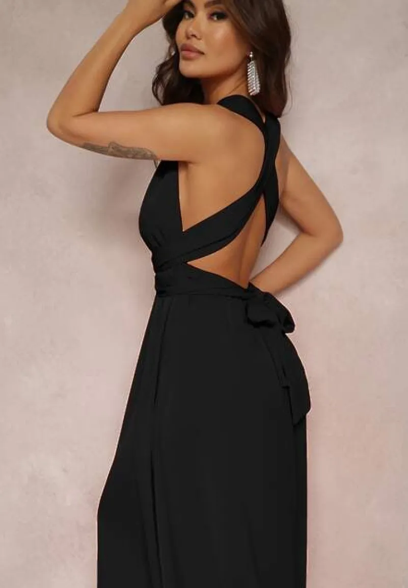 Czarna Sukienka Barbamna