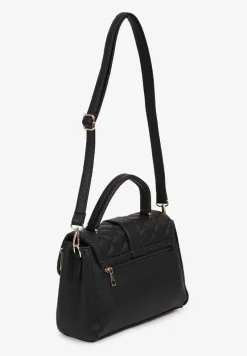 Czarna Torebka Ozdobiona Pikowaniem z Rączką Lanerith