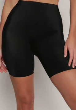 Czarne Elastyczne Majtki Modelujące High Waist Swierisa