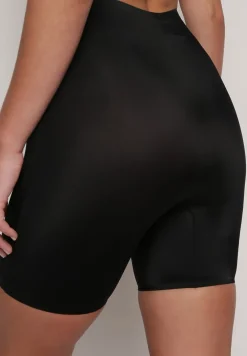 Czarne Elastyczne Majtki Modelujące High Waist Swierisa