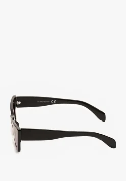 Czarne Eleganckie Okulary Przeciwsłoneczne Cat Eye Firsa