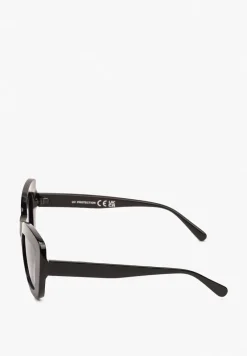 Czarne Kocie Okulary Przeciwsłoneczne z Filtrem UV Nairoriel