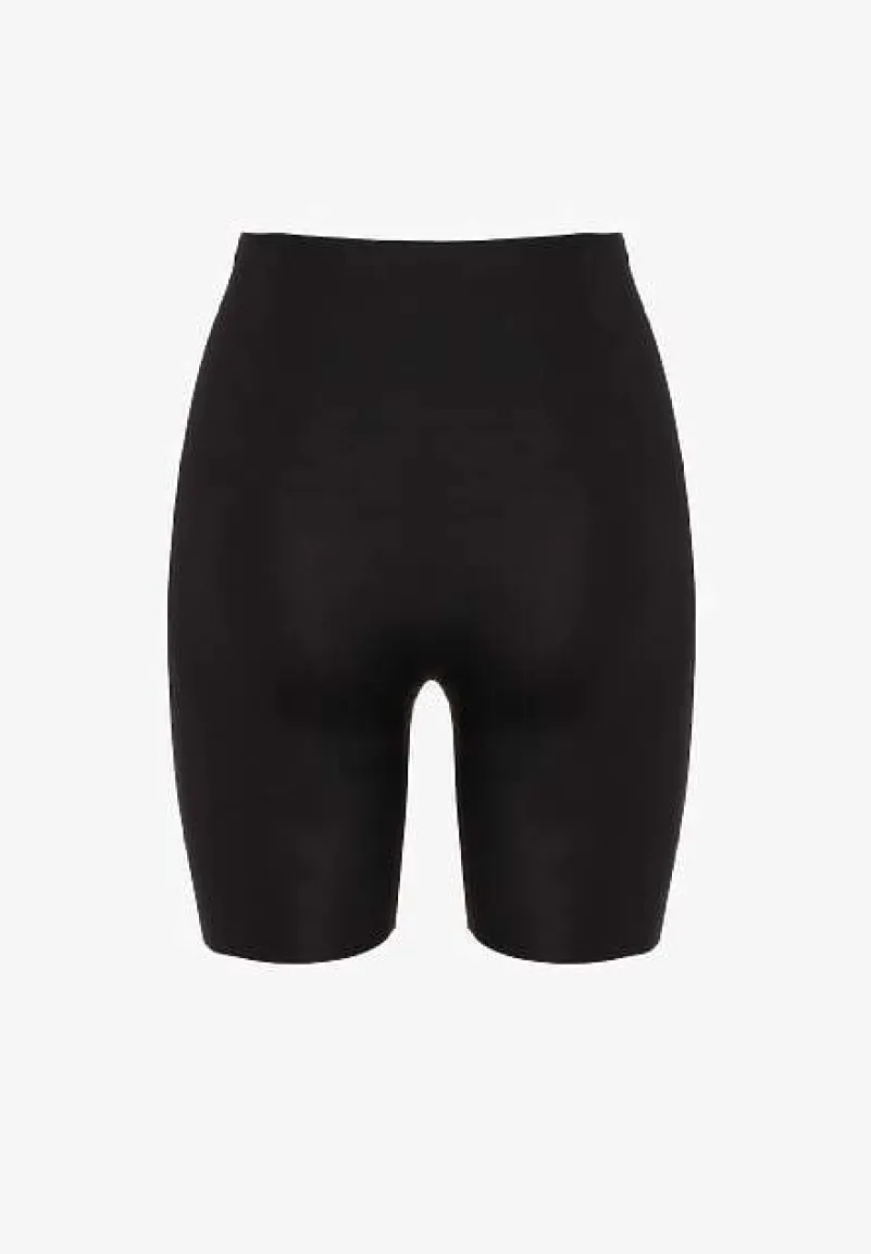 Czarne Majtki Modelujące High Waist z Push-Upem Furbia