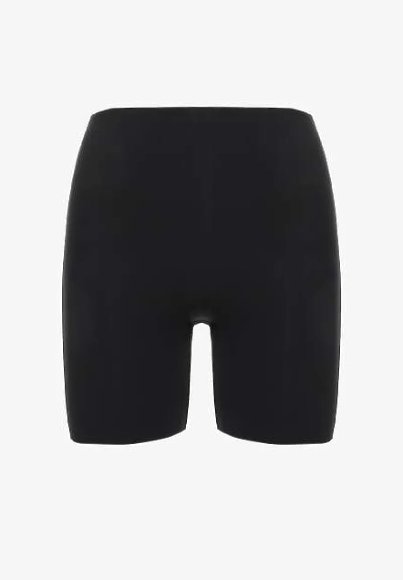 Czarne Majtki Modelujące z Wysokim Stanem Fopei