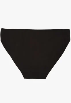 Czarne Majtki Typu Figi z Bawełny Silomena