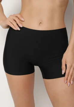 Czarne Majtki Typu Szorty Savineira