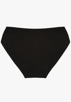 Czarne Majtki z Bawełny Typu Figi Afitia