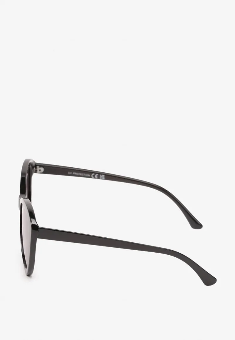 Czarne Okulary Przeciwsłoneczne z Filtrem UV ze Szkłami Ombre Taseldi