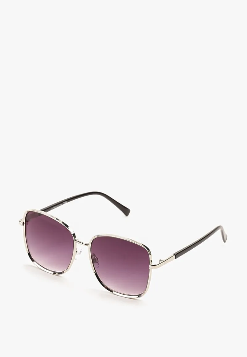 Czarne Okulary Przeciwsłoneczne z Filtrem UV Ombre Boleldi