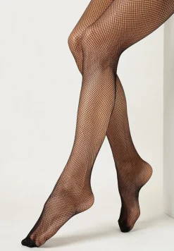 Czarne Rajstopy Kabaretki Sense