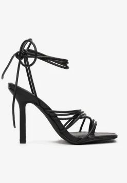 Czarne Sandały Rilevenn