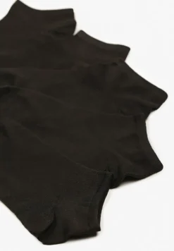 Czarne Skarpety Typu Stopki z Bawełny 5-Pack Arririda