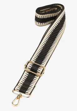 Czarno-Beżowy Pasek do Torebki Regulowany Lumavonne