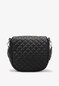 Czarno-Srebrna Torebka Maryshell