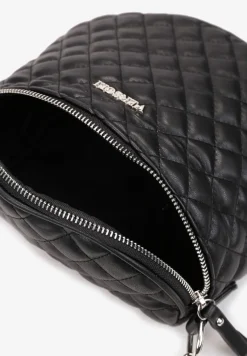 Czarno-Srebrna Torebka Maryshell