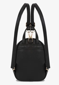 Czarny Casualowy Plecak z Regulowanymi Odpinanymi Paskami Nelarise