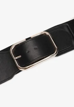 Czarny Pasek Elastyczny Szeroki Nosa