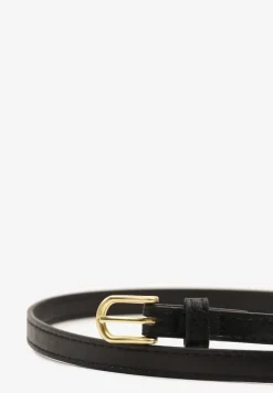 Czarny Pasek Ozdobiony Klamrą Reveanna