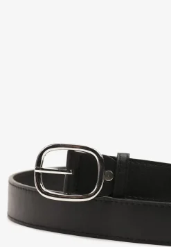 Czarny Pasek Ozdobiony Zaokrągloną Klamrą Pumea