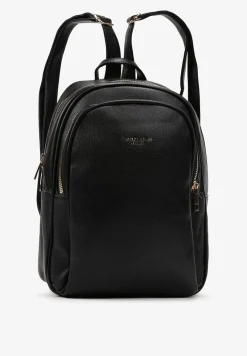 Czarny Plecak w Miejskim Stylu z Regulowanymi Szelkami Armanette
