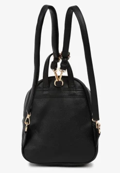 Czarny Plecak z Kieszonkami i Szelkami z Możliwością Regulacji Eanesia