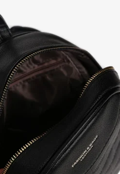 Czarny Plecak z Regulowanymi Szelkami Zapinany na Suwak Timanrre