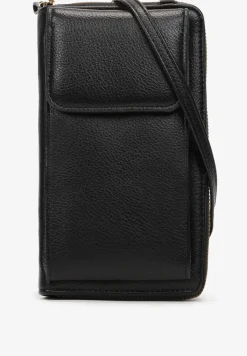 Czarny Portfel z Paskiem Kirelia