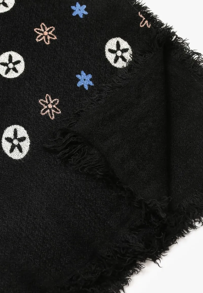 Czarny Szalik Juliana