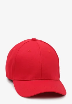 Czerwona Czapka z Daszkiem z Bawełny z Możliwością Regulacji Ravzeri