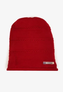 Czerwona Czapka z Napisem Neandra