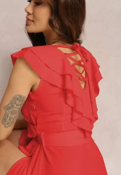 Czerwona Sukienka Aeritrite