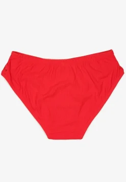 Czerwone Bawełniane Majtki Figi z Napisami Zeiala