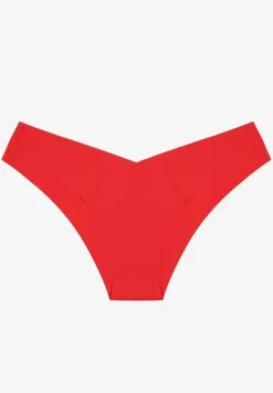 Czerwone Bezszwowe Majtki Brazyliany Melzeki