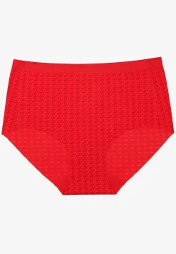 Czerwone Majtki Bezszwowe z Siateczki Koladira