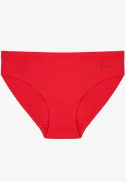 Czerwone Majtki z Bawełny Typu Figi Afitia