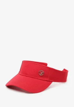 Czerwony Kapelusz Daszek na Rzep z Regulacją z Tyłu Chibii