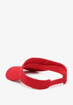 Czerwony Kapelusz Daszek na Rzep z Regulacją z Tyłu Chibii