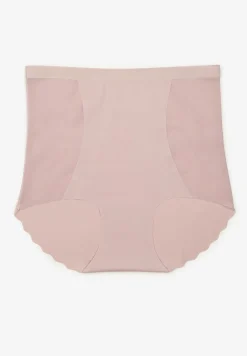 Fioletowa Bezszwowa Bielizna modelująca Majtki High Waist Falawena