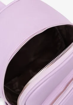 Fioletowy Miejski Plecak z Szelkami z Możliwością Odpięcia Milessa